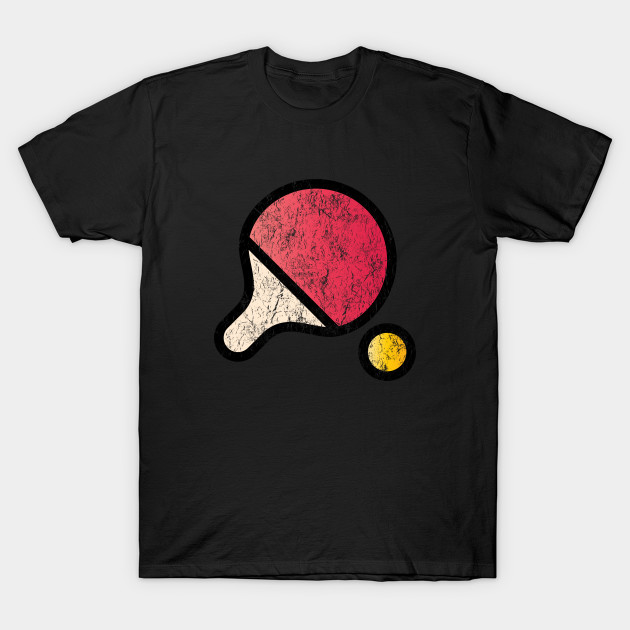Vintage Ping Pong Table Tennis T Shirt Teepublic 2469829 0