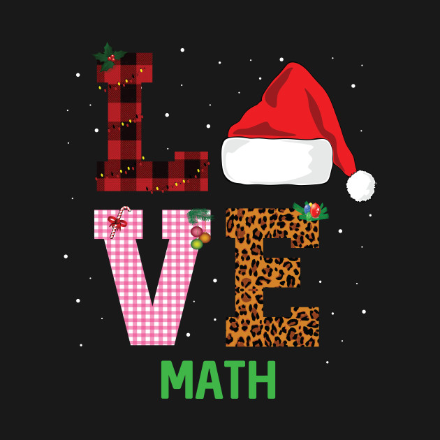 Discover Math Christmas - Math Christmas Xmas Gift - T-Shirt