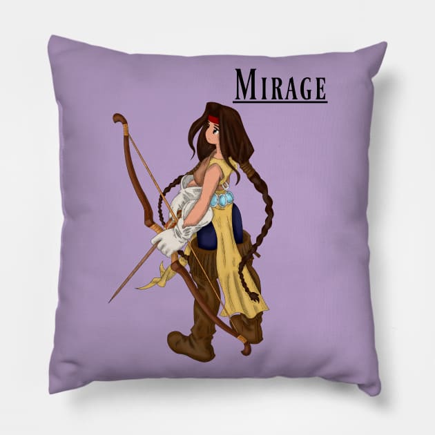 Mirage Tactics Pillow by GingerCatGirlPrime 