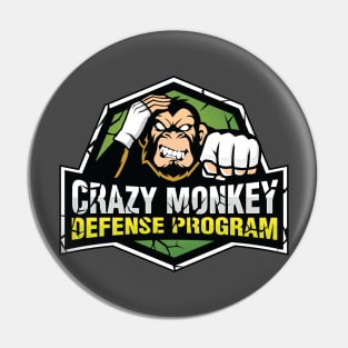 The Determined Monkey Pin