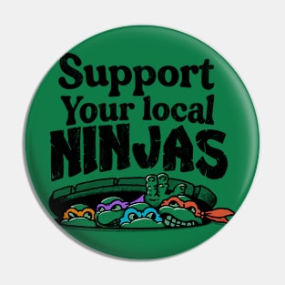 Local ninjas Pin