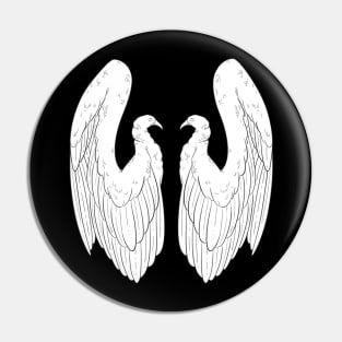 Holy Bird Angel Wings Pin