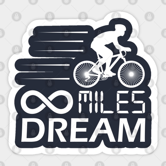 Cycling T Shirt Infinity Dream Bicycle Bike Bicycle Rider
