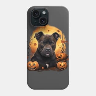 Staffordshire Bull Terrier Halloween Phone Case