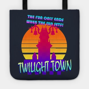 Twilight Town 80's Aesthetic Tote