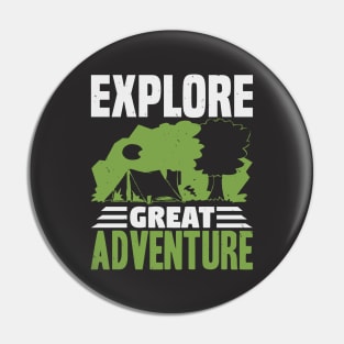 explore great adventure Pin