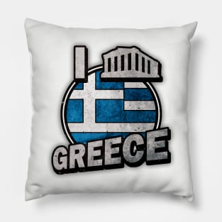 I LOVE GREECE Pillow