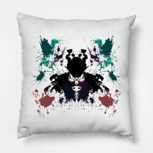 Rorschach Inkblot Pillow