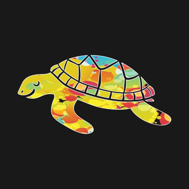 Cool turtle sea mandala t-shirt by thefriendlyone