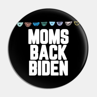 #MomsBackBiden Moms Back Biden Pin