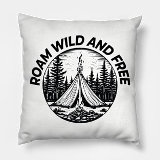 ROAM, WILD AND FREE CAMPING Pillow