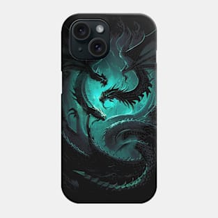 Ocean Wyrms and Dragons Phone Case