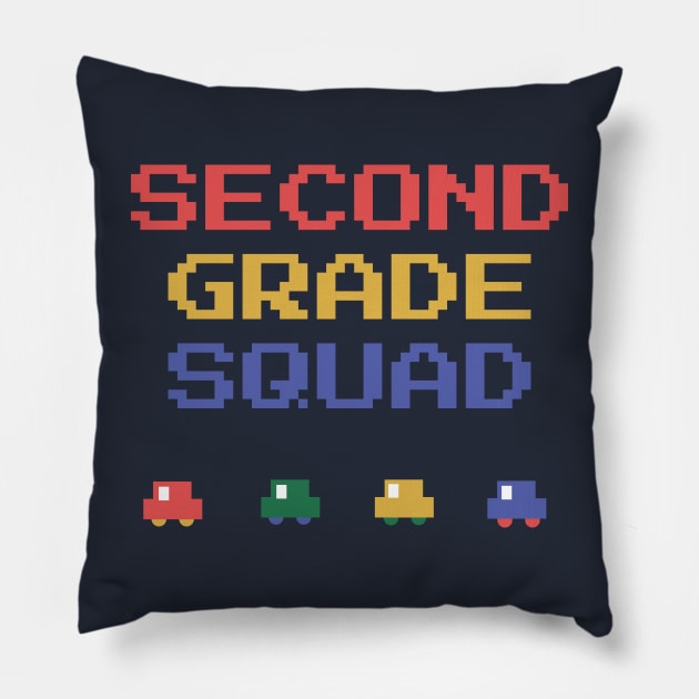 second grade squad Pillow by EhO