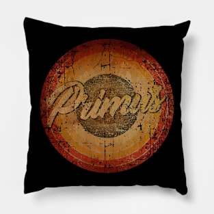 arjunthemaniac, Primus circle vintage retro faded Pillow