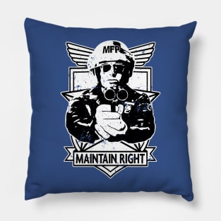 Mad Max Main Force Patrol Logo Pillow