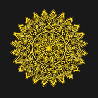 Mandala (yellow) T-Shirt