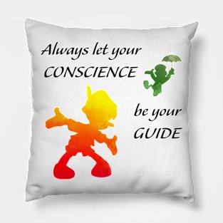 Quote Inspired Silhouette Pillow