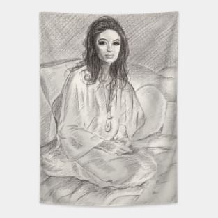 Anouk Aimée Tapestry