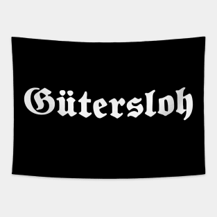 Gütersloh written with gothic font Tapestry