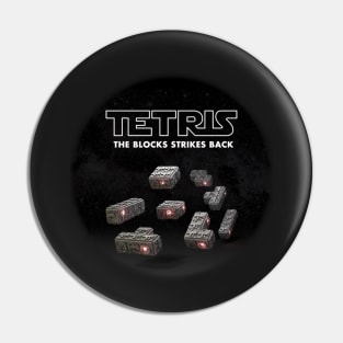 STAR TETRIS The Blocks Strikes Back Pin