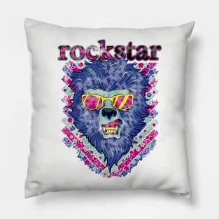 This rockstar is a beast Pillow