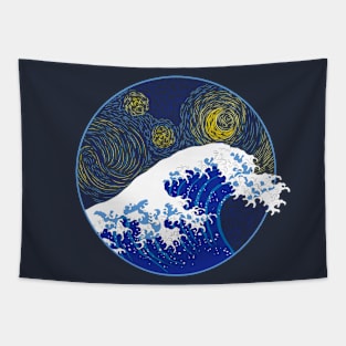 Great Starry Wave Tapestry