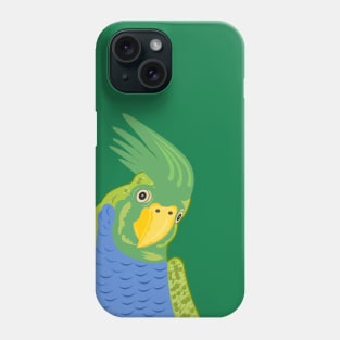 Green parrot Phone Case