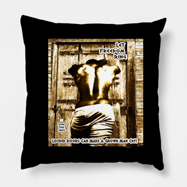 Let freedom ring Pillow by Afrocentric-Redman4u2