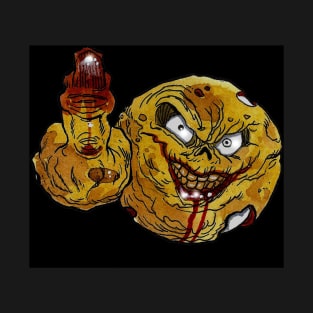 Zombie Middle Finger Emoji T-Shirt