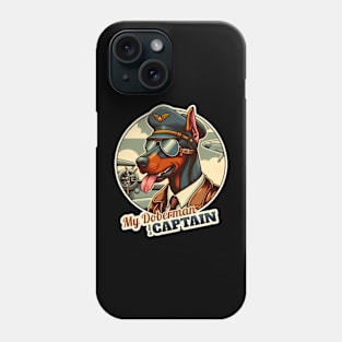 Pilot Doberman Phone Case