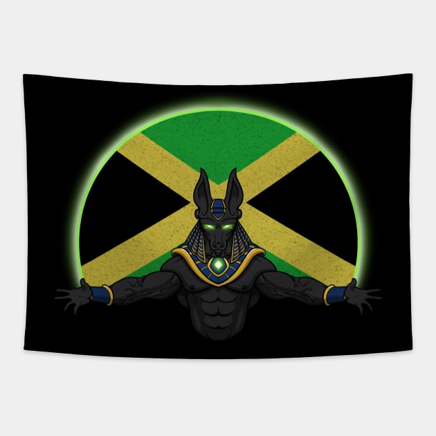 Anubis Jamaica Tapestry by RampArt