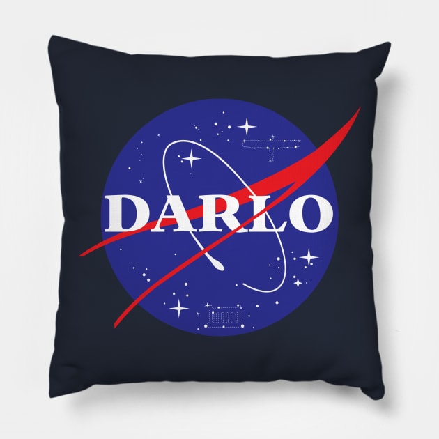 Nasa Parody: Darlington Pillow by EliseDesigns