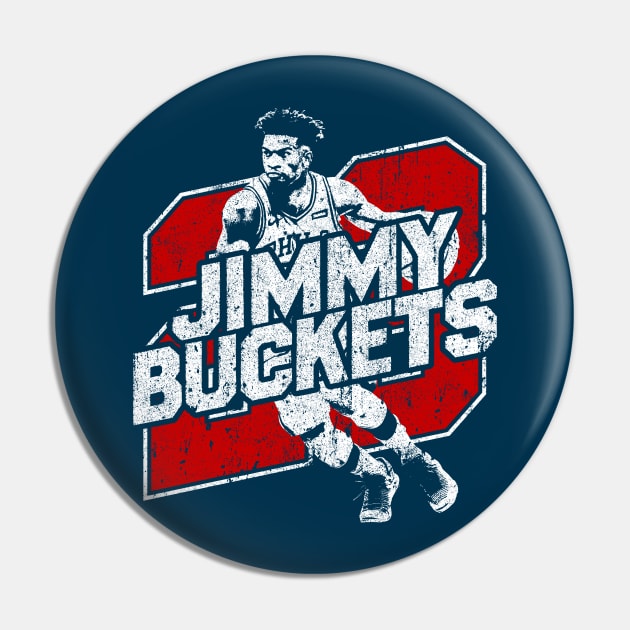 Jimmy Buckets Pin by huckblade