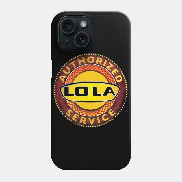 Authorized Service - Lola Phone Case by Midcenturydave