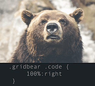 Grid Bear Codes Magnet