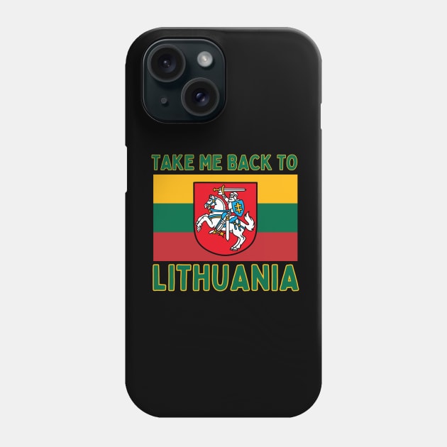 Lithuania Phone Case by footballomatic