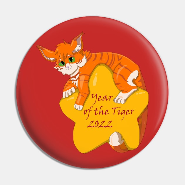 Year of the Tiger Pin by Shapeshifter Merch