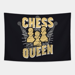 Chess Queen Tapestry