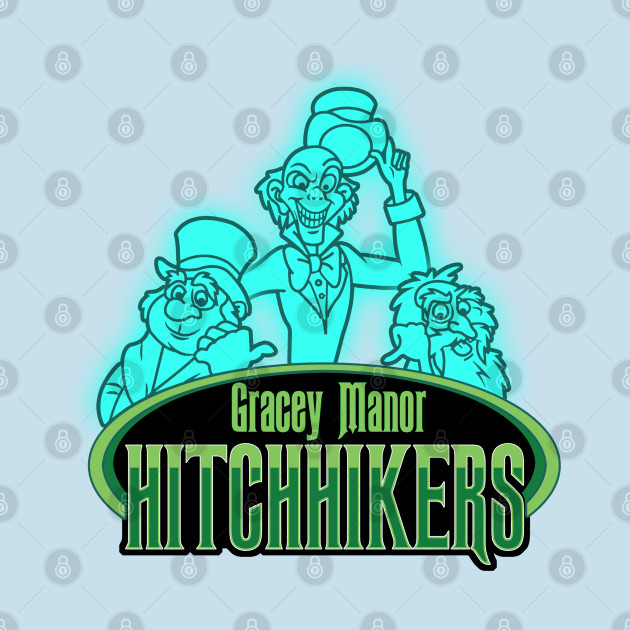 Discover Hitchhiking Ghosts Hitchers - Haunted Manison - T-Shirt