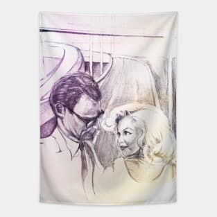 Marilyn & Arthur Miller Tapestry