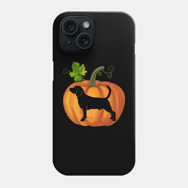 Beagle in pumpkin Phone Case by Flavie Kertzmann