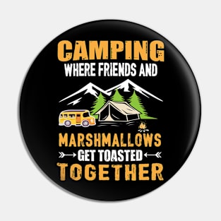 Camping Pin