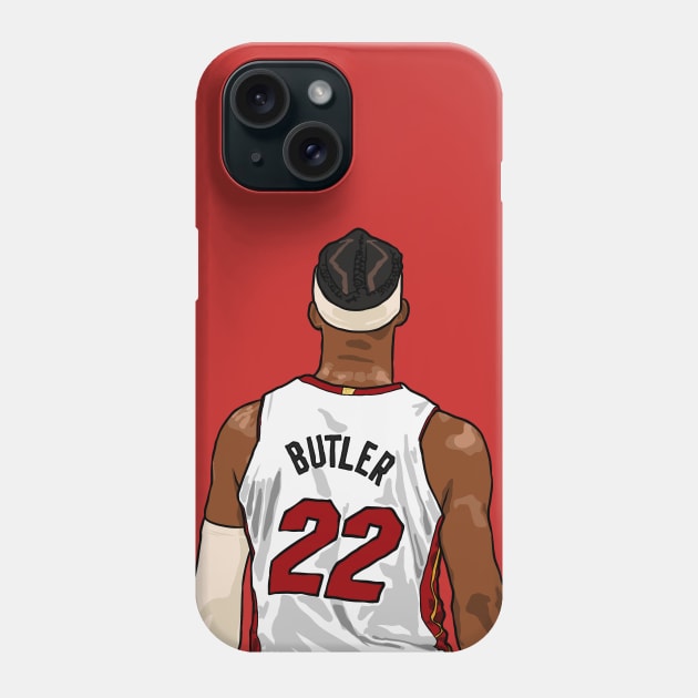 Jimmy Butler Back-To Phone Case by rattraptees