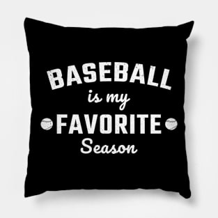 funny baseball Pillow