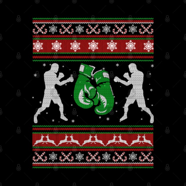 Boxing Ugly Christmas Sweater by uglygiftideas