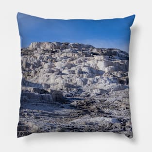 Mammoth Hot Springs Travertine Terraces Pillow