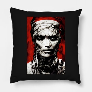 The Mummy (Halloween Monsters) Pillow