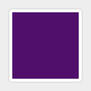 Royal Purple Solid Color Magnet