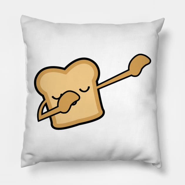 Toasty Dabs Pillow by paastreaming