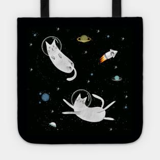 Cats in space. Tote